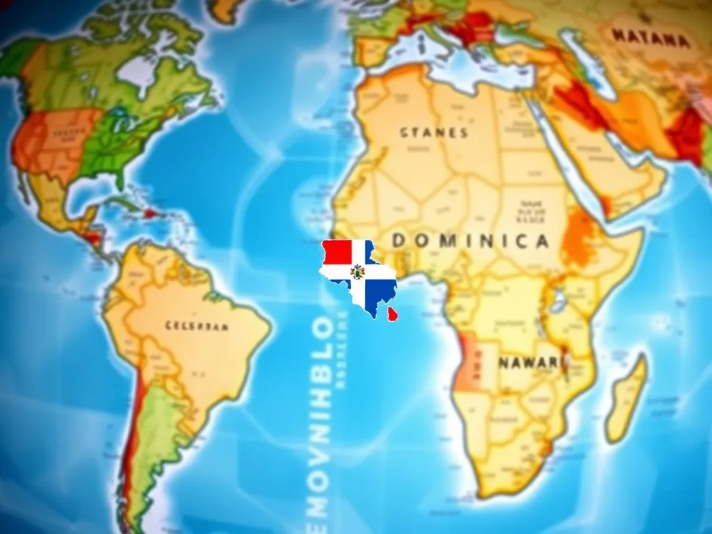 Gdzie leży Dominikana na mapie świata? Odkryj jej położenie!