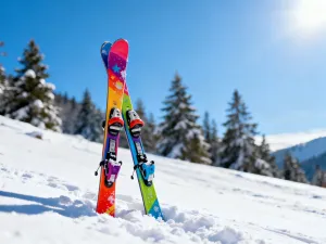 Niebieska piłka fitness ustawiona na środku nowoczesnej sali gimnastycznej w świetle poranka.